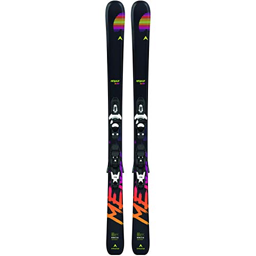 Dynastar Menace Team +Kid-X 4 Conjunto esquí con fijación, Niños, Negro, 140 cm
