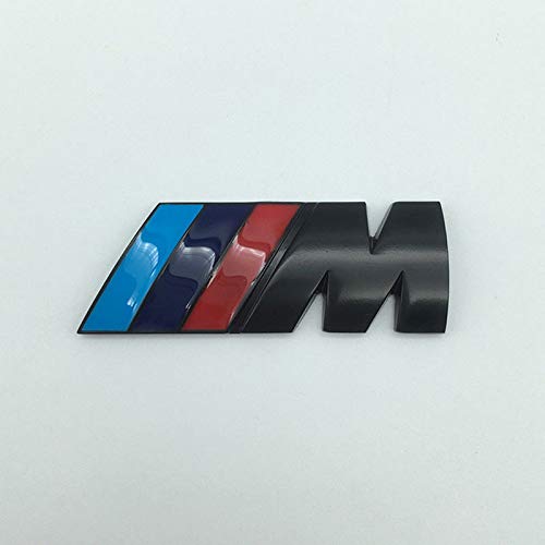 Emblema adhesivo para coche M3, M4, M5, M6, color negro