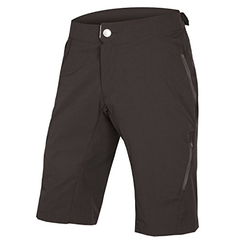 Endura SingleTrack Lite - Pantalón corto para bicicleta de montaña - Endura, pantalones cortos de ciclismo, M, Negro