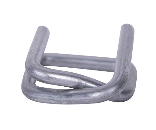 erka - Hebillas de cierre de acero galvanizado, varios modelos, pinzas de cierre para cinta de fleje textil, pinzas de cierre de acero