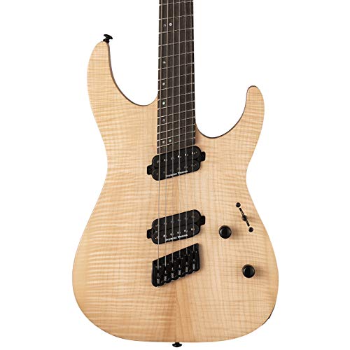 ESP LTD M-1000 - Guitarra eléctrica multiescala, satén natural