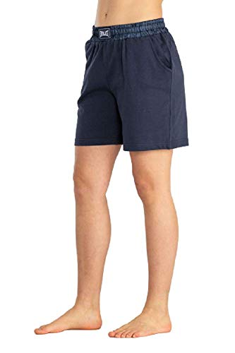 Everlast Heavy Jersey - Pantalones cortos para mujer azul navy S
