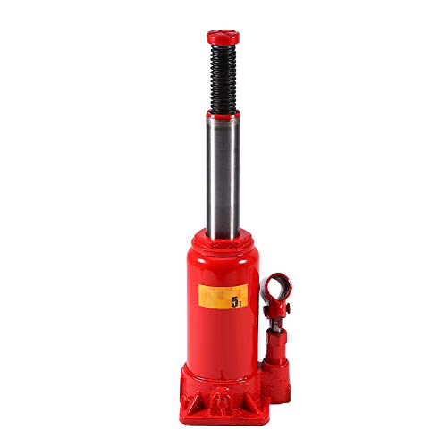 Gato hidráulico portátil, gato hidráulico vertical, 2T, 3T, 5T, 8T, gato hidráulico de acero estable, herramienta para coche, furgoneta, barco, camión (5T) Gato hidráulico portátil, gato hidráulico vertical, 2T, 3T, 5T, 8T, gato hidráulico de acero estable, herramienta para coche, furgoneta, barco, camión (5T)