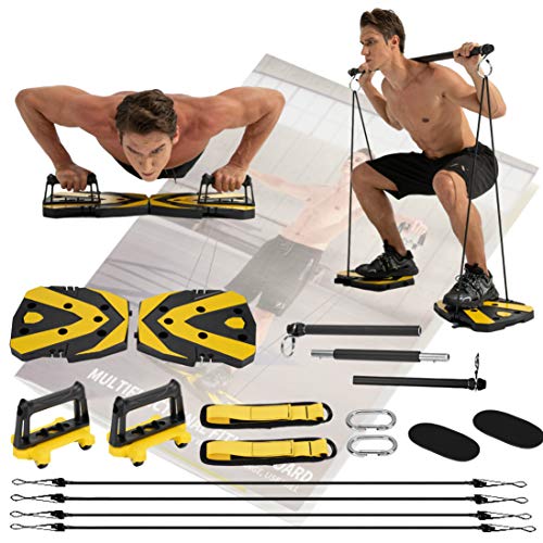 Gimnasios en casa Un gimnasio portátil para equipo en casa - Gimnasio completo accesorios Fitness y ejercicio Musculación Gimnasios en casa Un gimnasio portátil para equipo en casa - Gimnasio completo accesorios Fitness y ejercicio Musculación