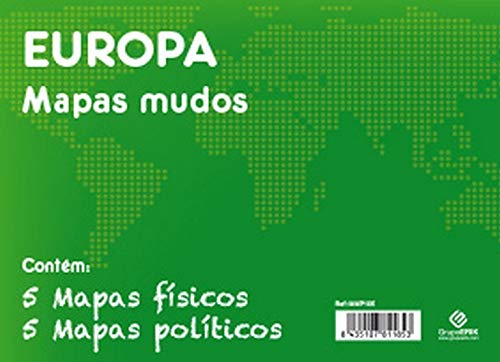 Grupo Erik Editores Pack 10 Mapas Mudos En Portugúes Europa Politica Fisica