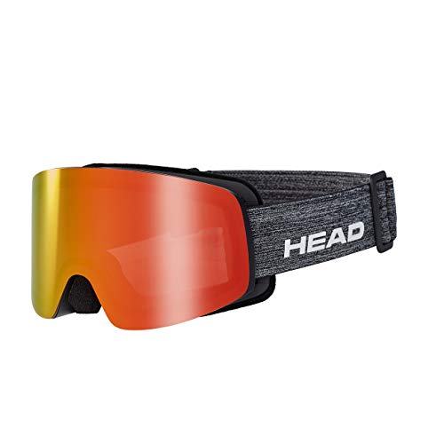 Head Infinity FMR Gafas de esqui, Unisex adultos, Amarillo/ Rojo, Talla Unica