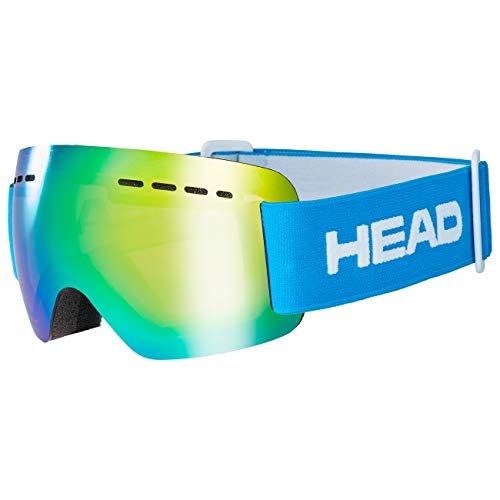 Head Solar JR FMR Gafas de esqui, Unisex adultos, Azul, Talla Unica
