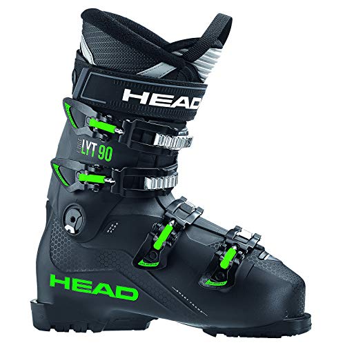Head – Zapatillas de esquí Edge LYT 90 Black-Green para hombre, talla 46, color negro