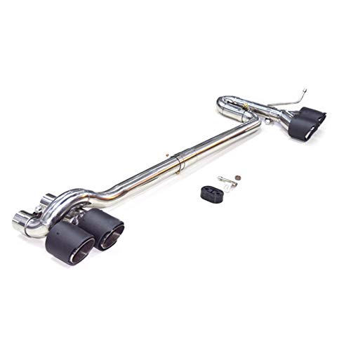 HTSM Tubos de Cola para Audi A3 A4 Modificar A S3 S4 2013 2014 2015 2016 2017 Un Conjunto Punta De Silenciador De Tubo De Escape Trasero De Coche De Acero Inoxidable HTSM Tubos de Cola para Audi A3 A4 Modificar A S3 S4 2013 2014 2015 2016 2017 Un Conjunto Punta De Silenciador De Tubo De Escape Trasero De Coche De Acero Inoxidable