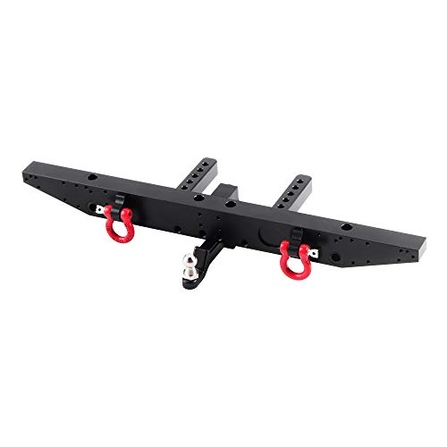 INJORA NJORA Parachoques Trasero con Enganche de Remolque metálico RC para el Coche 1/10 TRAXXAS TRX-4 TRX4 INJORA NJORA Parachoques Trasero con Enganche de Remolque metálico RC para el Coche 1/10 TRAXXAS TRX-4 TRX4