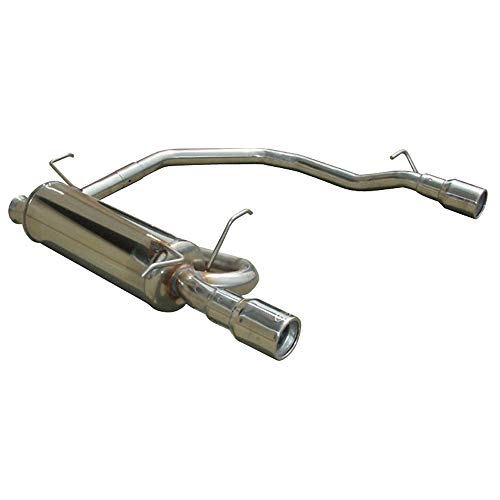 InoXcar twci.12.102 Sport doble tubo de – Silenciador trasero, para Citroen Xsara 1.8, acero inoxidable, Izquierda y Derecha, 102 mm