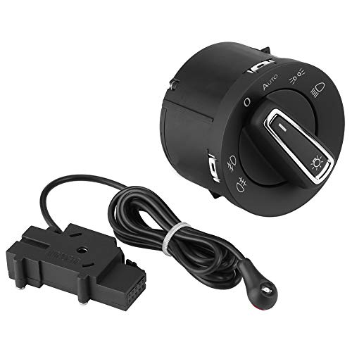 Interruptor de faro automático T5 Aukson 5GG941431D Interruptor de faro de coche con Control y sensor de luz antiniebla para Golf 7 MK7