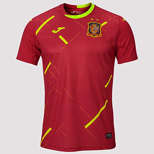 Joma España Fútbol Sala Primera Equipación 2020, Camiseta, Rojo, Talla M Joma España Fútbol Sala Primera Equipación 2020, Camiseta, Rojo, Talla M