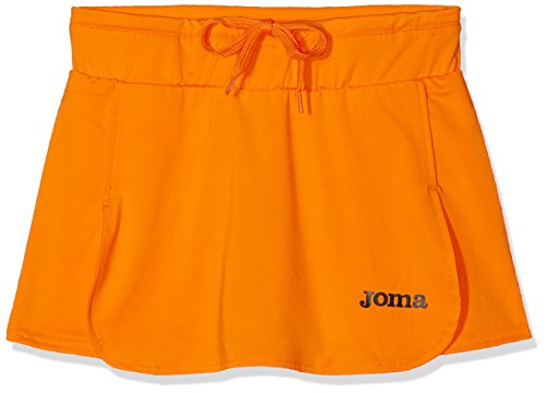 Joma Open Falda, Niñas, Naranja (Fluor), 8-10 años