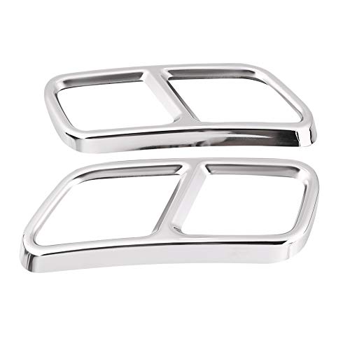 Kimiss 1 par de tapacubos de escape trasero para Benz S R Class W222 W251 2010-2017 Kimiss 1 par de tapacubos de escape trasero para Benz S R Class W222 W251 2010-2017
