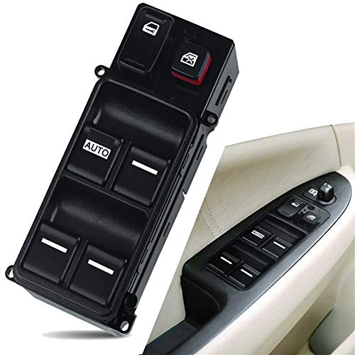 KUANGQIANWEI Botonera elevalunas Conductor de Coche Izquierda Elevalunas Lado del Interruptor en Forma for el Honda Accord 2003-2007 35750-SDA-H12 (Color : Black) KUANGQIANWEI Botonera elevalunas Conductor de Coche Izquierda Elevalunas Lado del Interruptor en Forma for el Honda Accord 2003-2007 35750-SDA-H12 (Color : Black)