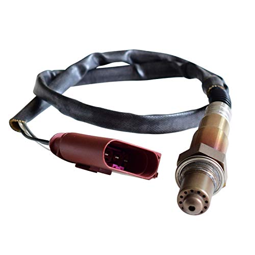 Lfldmj Sensor de oxígeno Delantero de 4 Cables, para Audi A4 A6, para VW Passat Wagon Superb, 0258006305 0258006306 058906265V 058906265C