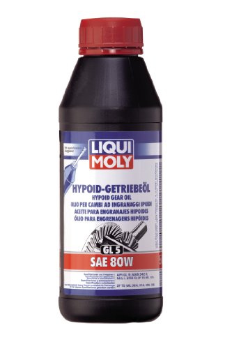 Liqui Moly 1402 Aceite para Engranajes Hipoides, GL5, SAE 80W, 500 ml