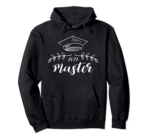 Master 2021 Estudiar el Grado Sombrero Estudiante Dicie Sudadera con Capucha Master 2021 Estudiar el Grado Sombrero Estudiante Dicie Sudadera con Capucha