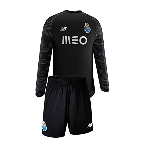 New Balance FC Porto Primera Equipación Portero 2020-2021 Niño, Conjunto, Black, Talla L