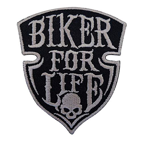 Parche Calavera Biker for Life @ KUSTOM FACTORY