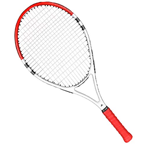 Raquetas De Tenis Carbono Ultraligera para Principiantes Individuales Traje De Tenis Profesional para Adultos (Color : Red, Size : 69cm/27 Inches)