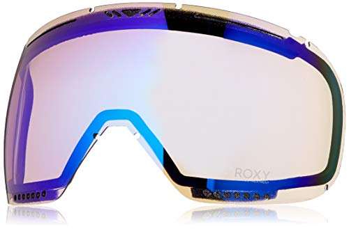 Roxy Hubble-Women Lens Lente De Gafas De Snowboard/Esquí, Mujer, HD Brown/Ml Blue, 1SZ
