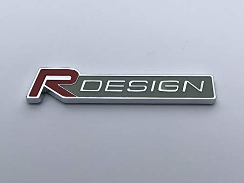S40 V40 V50 C30 C70 XC60 XC90 R-Design Emblema insignia Logo Rojo R