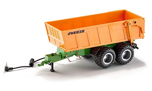 SIKU 6780, Eje tándem, 1:32, Teledirigido, para vehículos Control con Enganche de Remolque, Metal/Plástico, Naranja, Color SIKU 6780, Eje tándem, 1:32, Teledirigido, para vehículos Control con Enganche de Remolque, Metal/Plástico, Naranja, Color