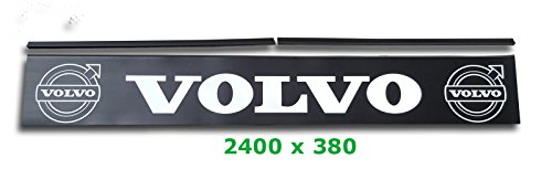 Trupa - Delantal, 2400 x 380 mm, incluye rieles de fijación para Volvo Camión remolques