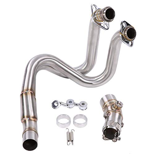 Tubo de escape completo para moto con salida central para 650 / ER-6F / ER-6N 2012-2015 Tubo de escape completo para moto con salida central para 650 / ER-6F / ER-6N 2012-2015