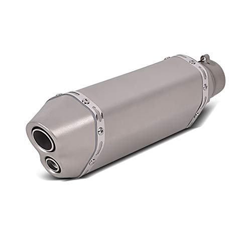 Tubo de Escape Flap para Honda CBF 600 / S Silenciador INOX Titanio Tubo de Escape Flap para Honda CBF 600 / S Silenciador INOX Titanio