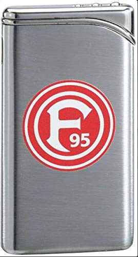 Unbekannt Mechero de Metal Cromado con diseño del Fortuna Düsseldorf F 95