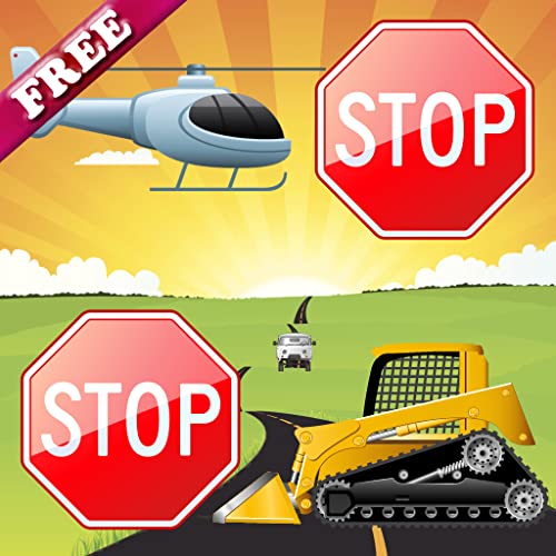 Vehículos juego de memoria para los niños pequeños y niños: automóviles, camiones y tractores ! GRATIS