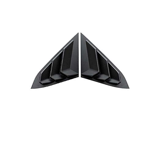 XQRYUB Persianas de la Ventana Trasera de la Cubierta de ventilación Lateral del Coche, aptas para Honda Civic 2016-2019