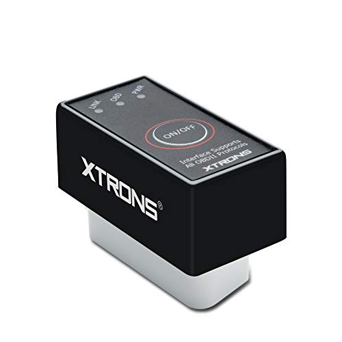 XTRONS Mini ELM327 OBD2 Bluetooth coche herramienta de diagnóstico escáner automático Obdii par Android