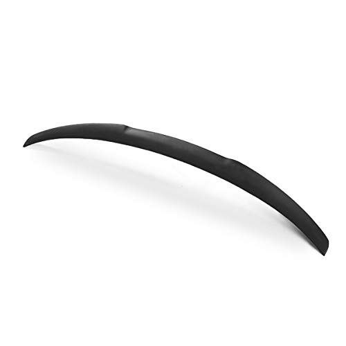 ZhengELE F32 Car Rear Trunk Boot Lip Spoiler Wing Lid Gran ABS para BMW Serie 4 F32 2Dr 2014-2017 M4 Style ABS Plastic Wing Spoiler