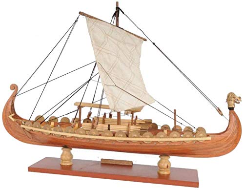 ZNYB embarcaciones Modelo de embarcaciones de Madera Modelo de Barco de Vela Drakkar Dragon Ensamblaje de veleros clásicos Barcos DIY Juguete Decoración Regalo