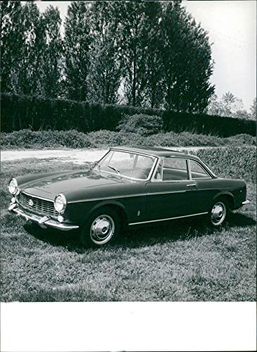 1965 Fiat 1500 Coupe by Pininfarina - Vintage Press Photo