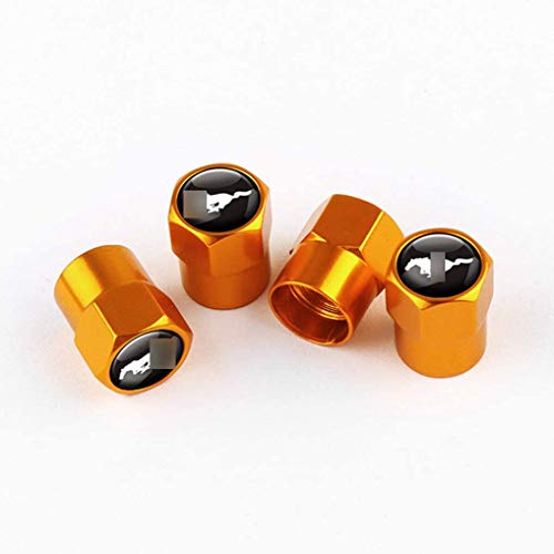 4 Piezas Coche Tapas para Válvulas, para Fo-rd Mustang Sport Neumático Automóvil Tapones Válvula Tapones Neumatico 4 Piezas Coche Tapas para Válvulas, para Fo-rd Mustang Sport Neumático Automóvil Tapones Válvula Tapones Neumatico