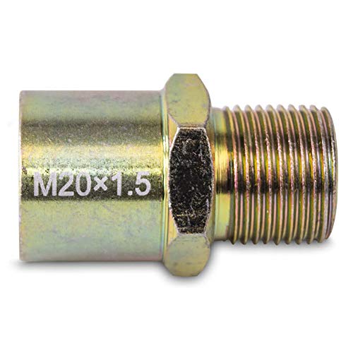 Adaptador de filtro de aceite tornillo M20 x 1,5 para placa sándwich compatible con Mocal, Racimex, Raid hp, D1 Specuvm
