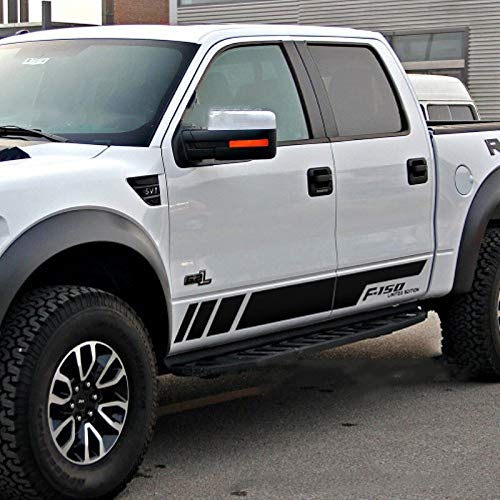 Adecuado para Ford RANGER Raptor F150 F250 F350 F450 F550 F650 Pickup un par de pegatinas de doble cara para decorar piezas de automóvil (nombre del color: negro) Adecuado para Ford RANGER Raptor F150 F250 F350 F450 F550 F650 Pickup un par de pegatinas de doble cara para decorar piezas de automóvil (nombre del color: negro)