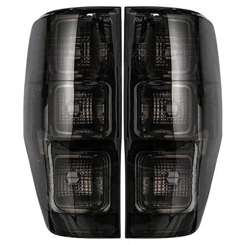 ADFIOADFH 2 unids Coche Trasero de la luz Luz de la luz Lámparas de Freno de la señal de iluminación/Ajuste para Ford Ranger PX T6 MK1 MK2 / FIT para WildTrak XLT XL XLS 2012-2018 (Color : Pair)