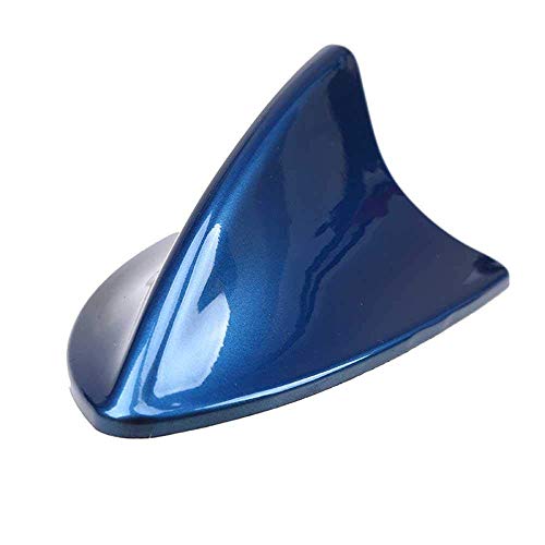 Aleta Tiburon Antenas De Aleta De Tiburón Azul para Decoración De Techo De Coche Universales, Aptas para Mercedes-Benz Volkswagen Ford