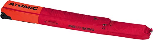 ATOMIC AL5037510 Bolsa para esquís con Ruedas, Largo Regulable, Poliéster, Unisex Adulto, Rojo/Rojo Claro, 36 x 251 x 32 cm