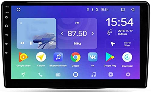 Auto Sat Nav Car Stereo HD IPS Pantalla táctil Android 10.0 Compatible con FIAT 500L 2012-2017 SWC Online/Offline Map GPS Head Unit Player Multimedia Player,4 Core WiFi 1+16GB
