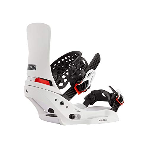 Burton Lexa X est White - Fijaciones de snowboard para mujer, talla L, color blanco