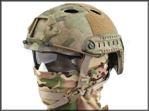 casco militar casco de combate airsoft EMERSON táctico FAST casco PJ tipo AT FG /
