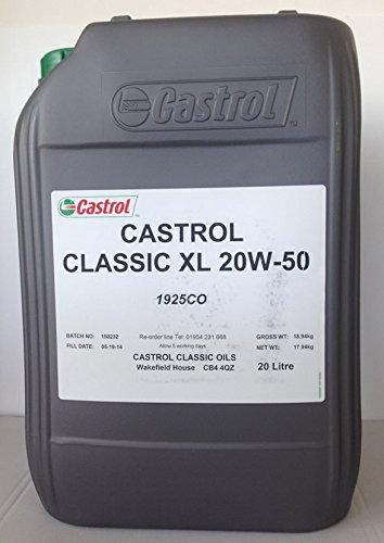 Castrol XL 20W50 Aceite de motor, 20L