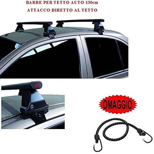 Compatible con Peugeot 308 5p 2015 (68.069) Barras Rack DE Techo para Coche Barra DE 130CM para Coches con Accesorio Directo AL Techo SIN BARANDA Rack DE Techo Acero Negro Compatible con Peugeot 308 5p 2015 (68.069) Barras Rack DE Techo para Coche Barra DE 130CM para Coches con Accesorio Directo AL Techo SIN BARANDA Rack DE Techo Acero Negro